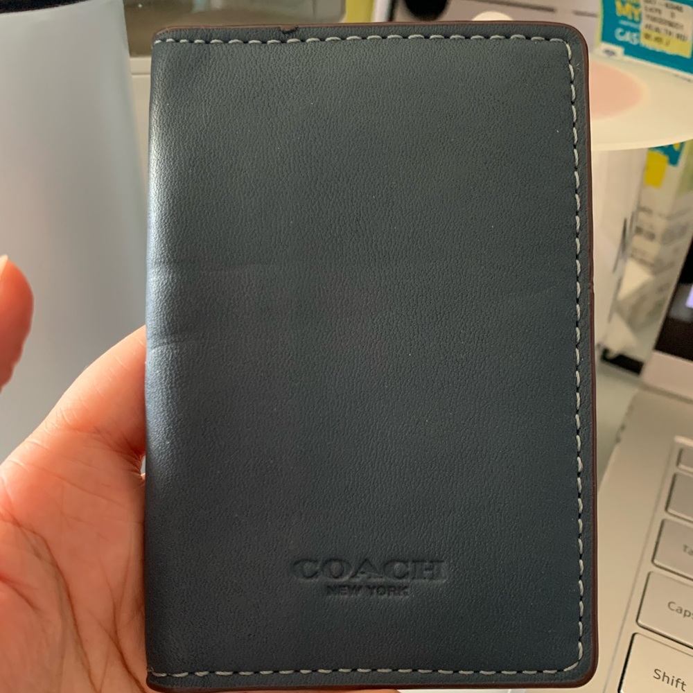 Coach card wallet - barely used